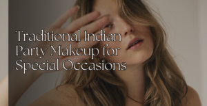 Radiant in Red: Traditional Indian Party Makeup for Special Occasions