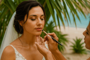 destination wedding makeup tips