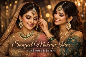 Sangeet Makeup Ideas for Brides and Sisters