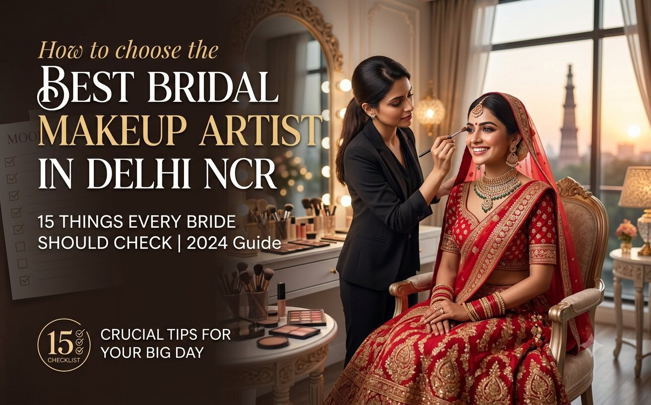 How to choose the Best Bridal Makeup Artist in Delhi NCR